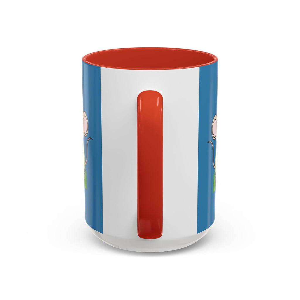 Cute Mouse Floral Coffee Mug — 'XOXO' Accent 11/15oz