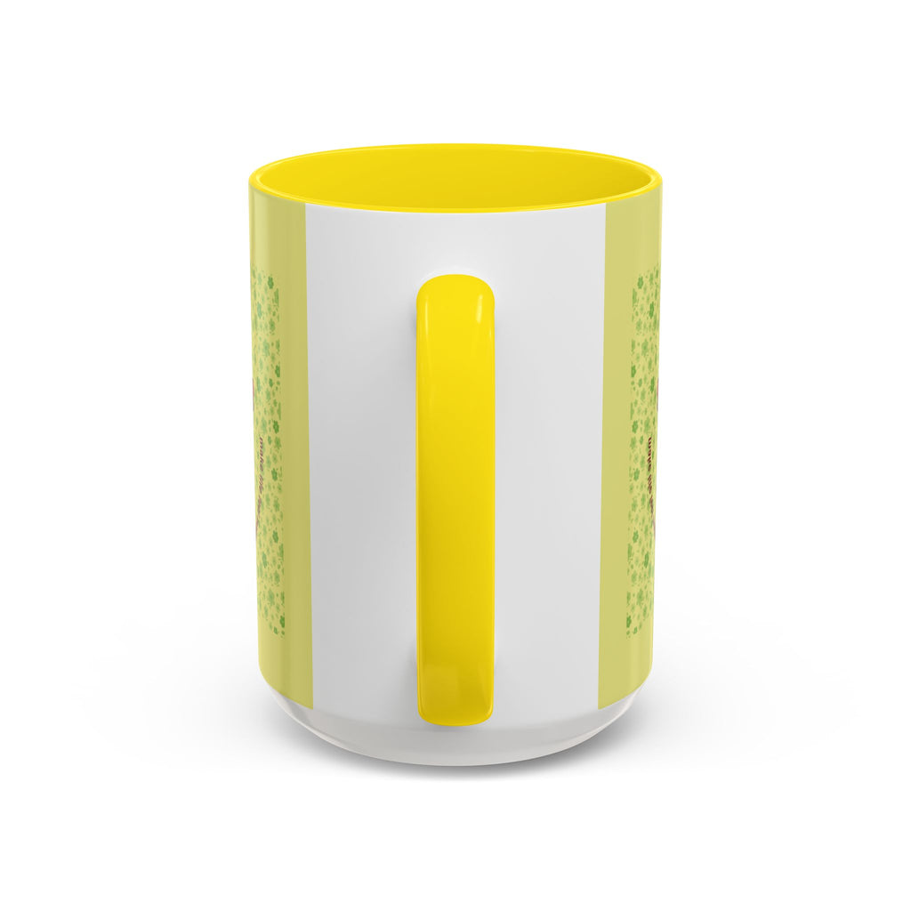 Cute ‘Tiny Sprouts’ Accent Coffee Mug – Kawaii Garden Capybara Design (11/15 oz)