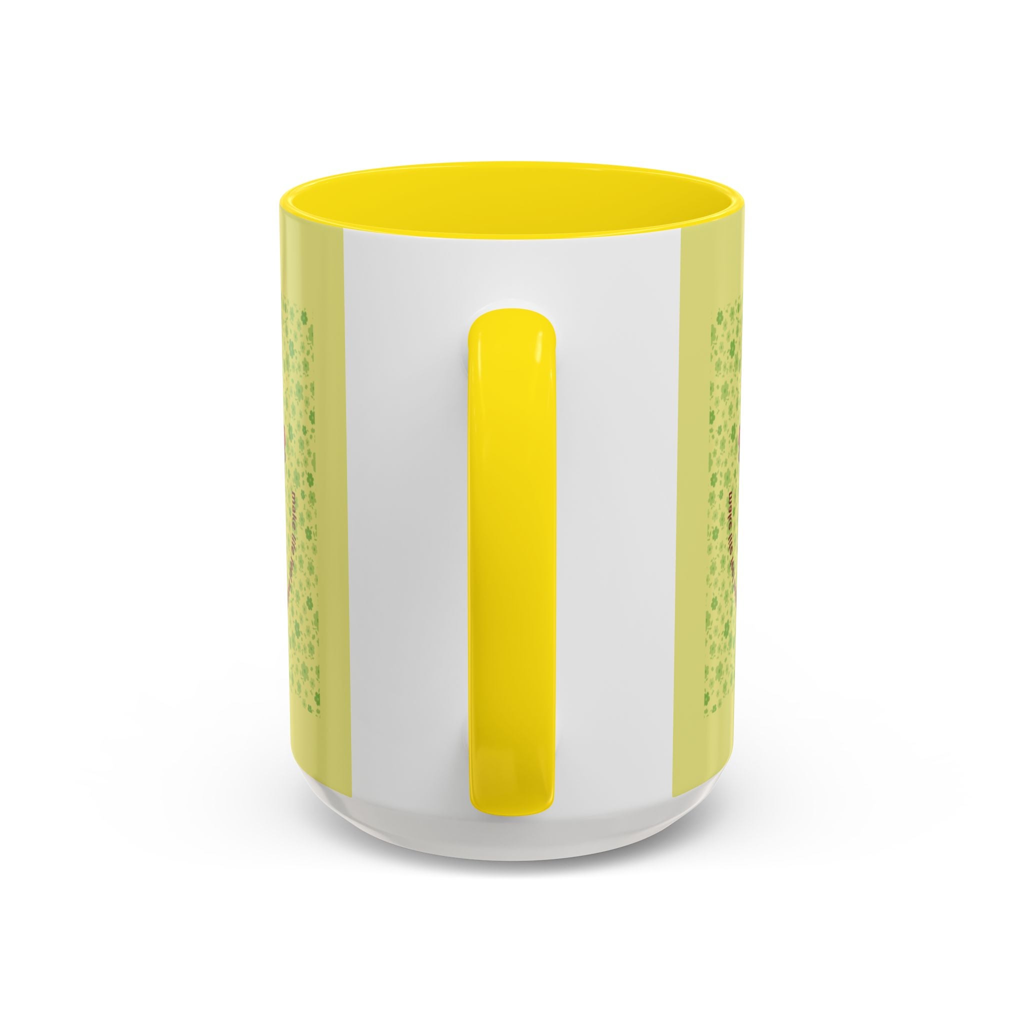 Cute ‘Tiny Sprouts’ Accent Coffee Mug – Kawaii Garden Capybara Design (11/15 oz)