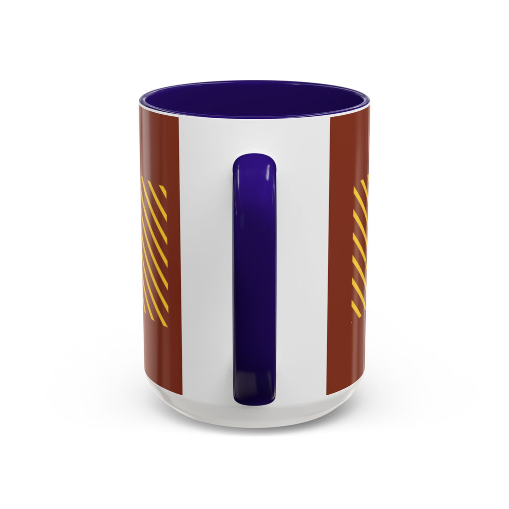 Cute Caterpillar Striped Coffee Mug (11oz, 15oz) — Colorful Novelty Tea Cup