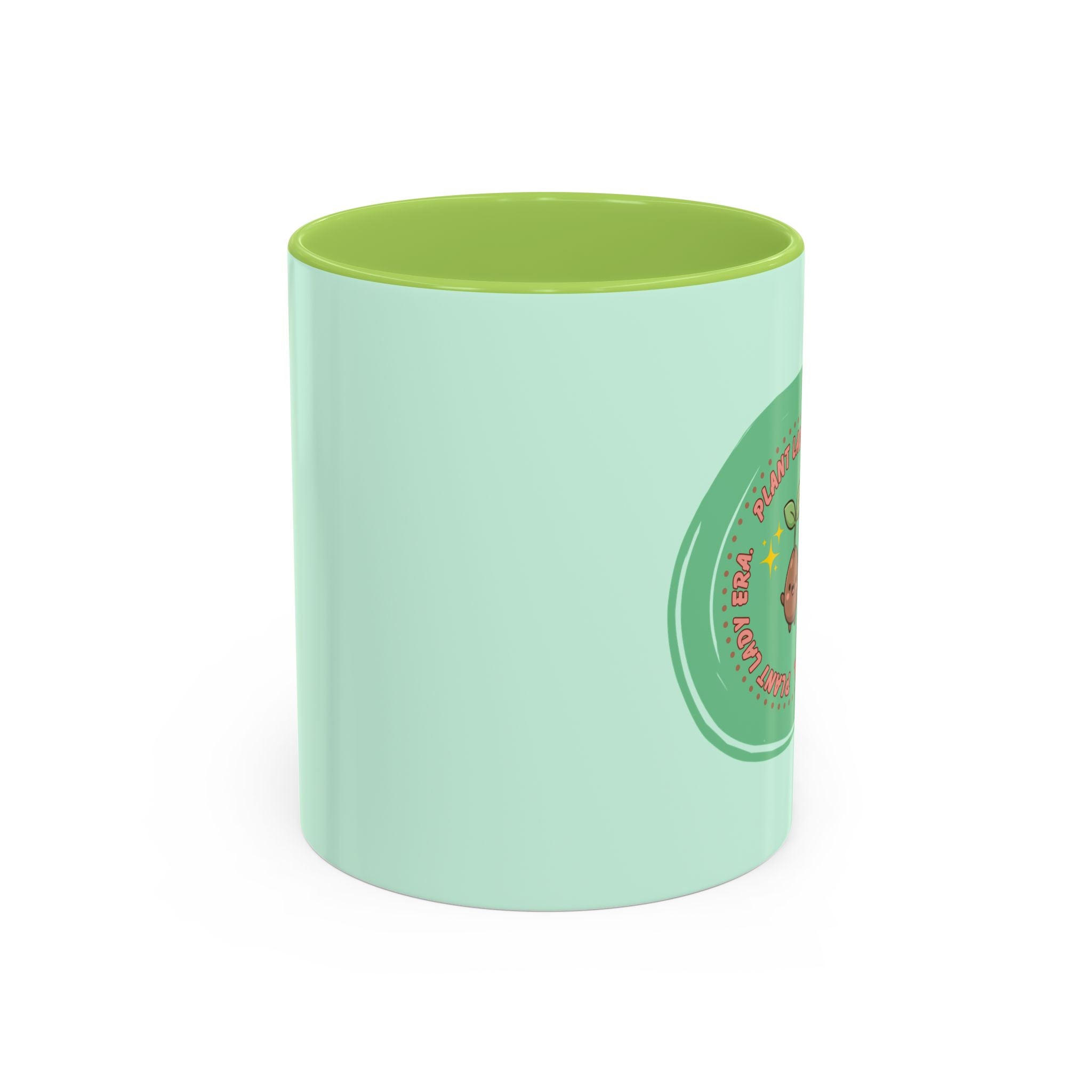Plant Lady Era Coffee Mug — Cute Sprout Accent Mug (11/15oz)