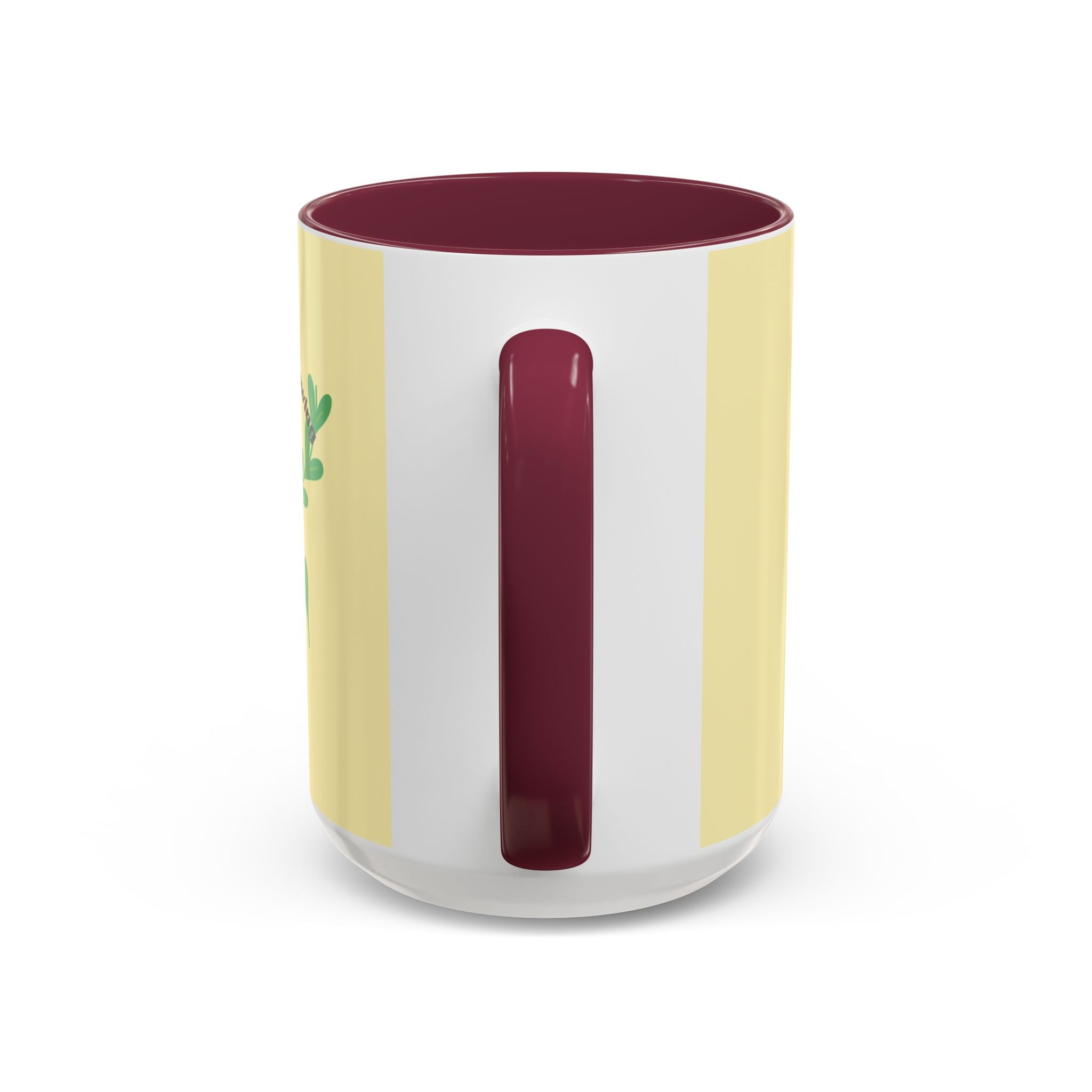 Yellow Rain Boot Floral Mug — “Garden Cuteness Growing” Coffee Cup (11oz/15oz)
