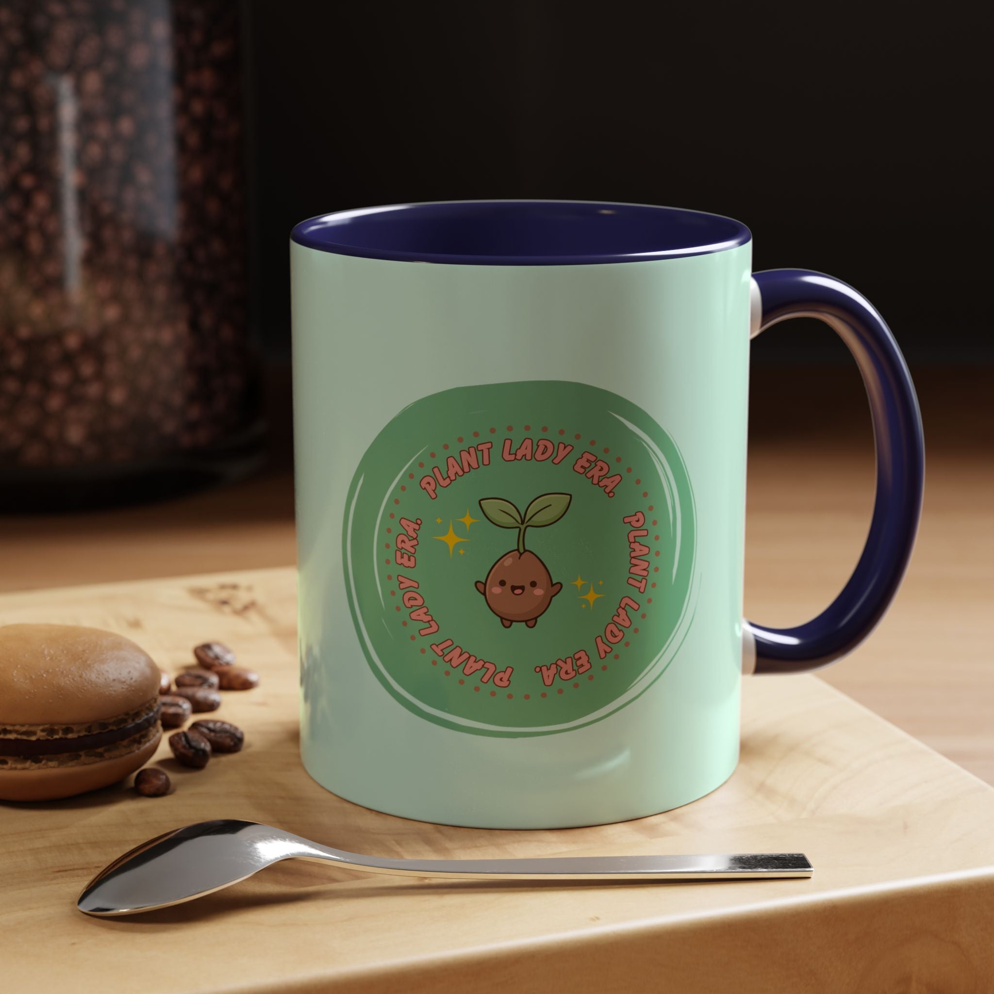 Plant Lady Era Coffee Mug — Cute Sprout Accent Mug (11/15oz)