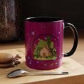 Cozy Cottage Accent Coffee Mug – 'Home Filled with Love and Light' Ceramic 11/15oz