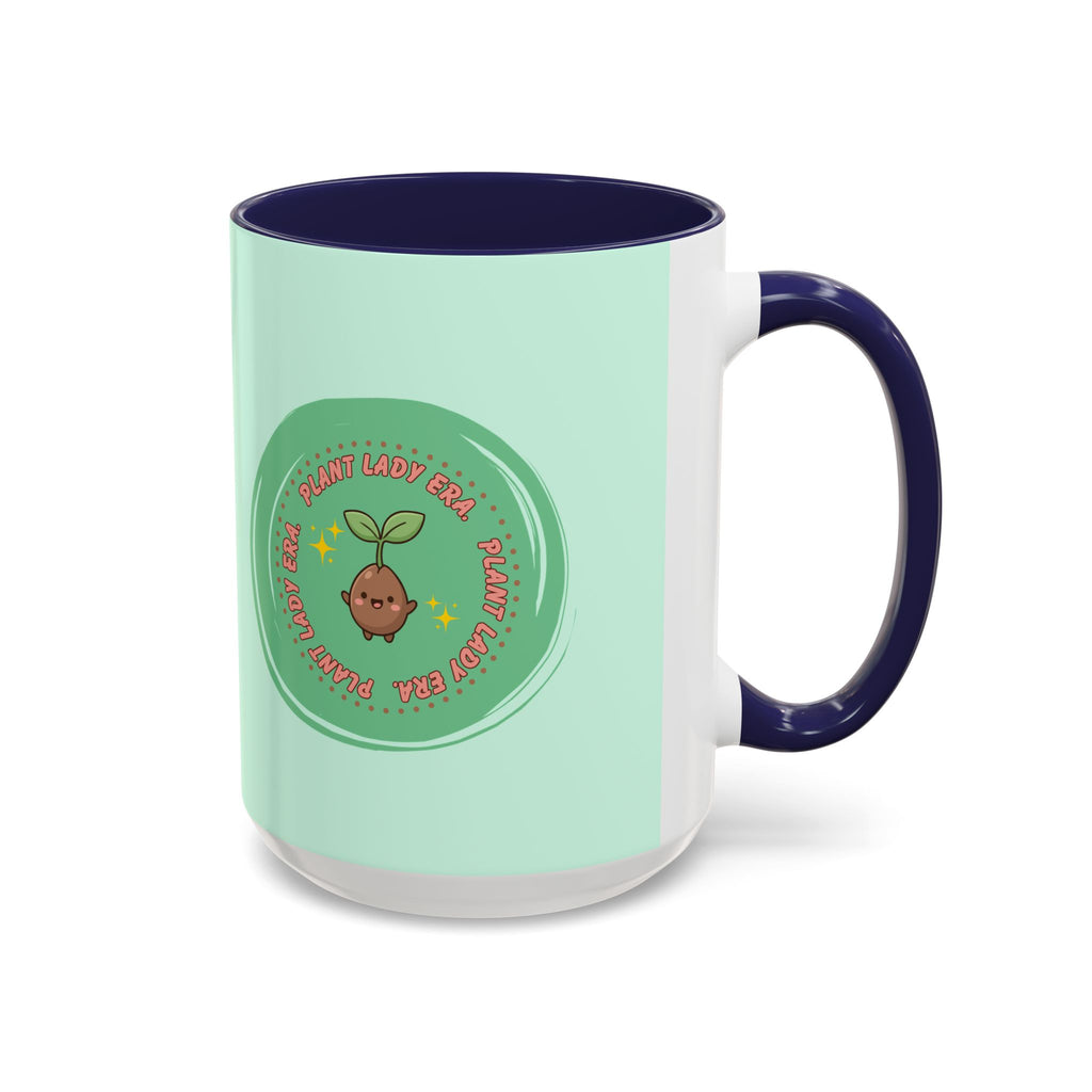 Plant Lady Era Coffee Mug — Cute Sprout Accent Mug (11/15oz)