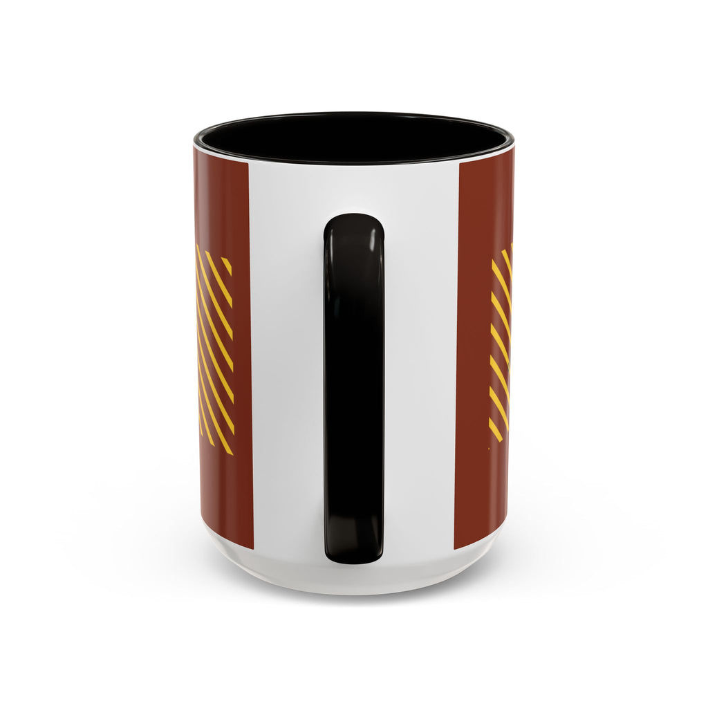 Cute Caterpillar Striped Coffee Mug (11oz, 15oz) — Colorful Novelty Tea Cup
