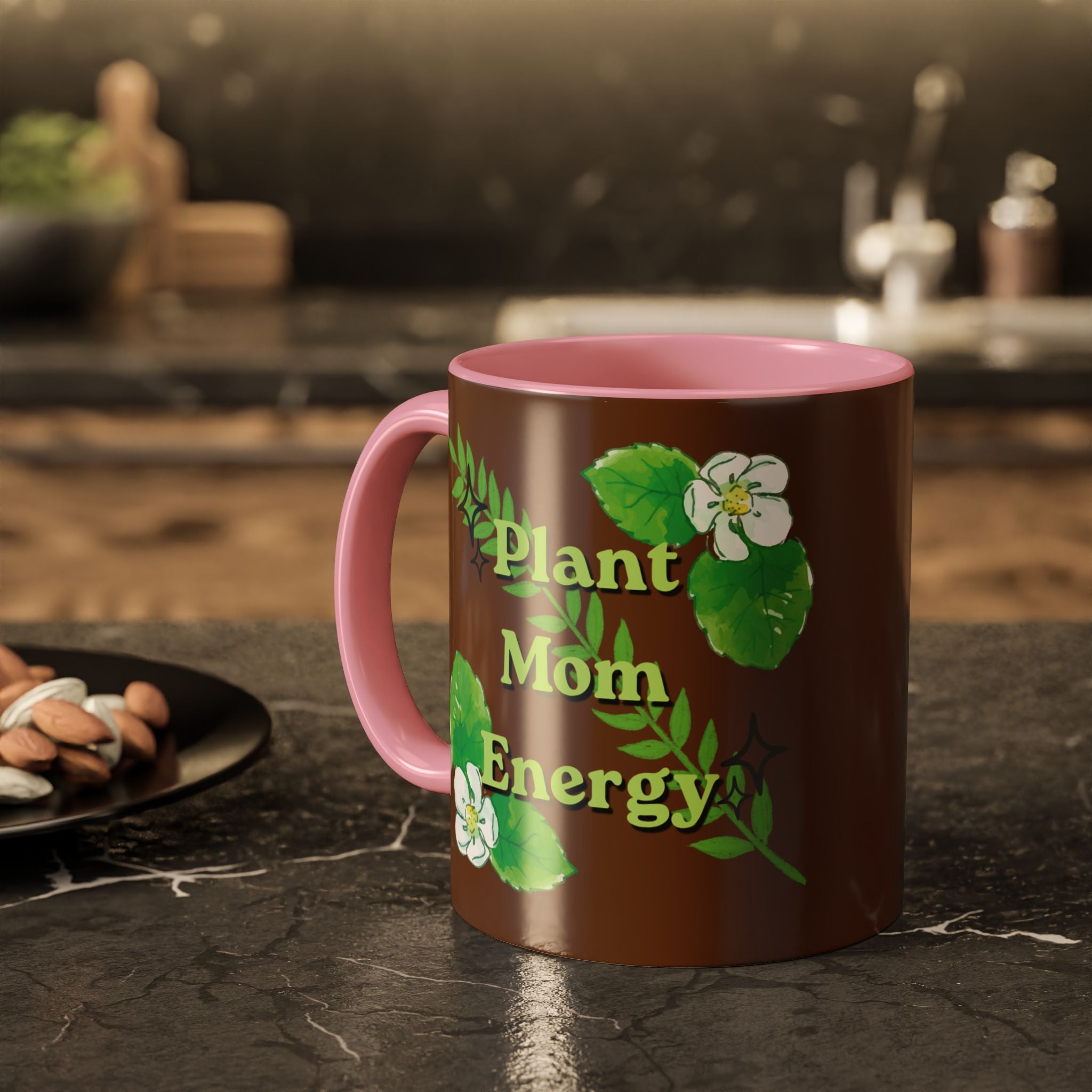 Plant Mom Energy Mug — Botanical Coffee Cup (11oz & 15oz)