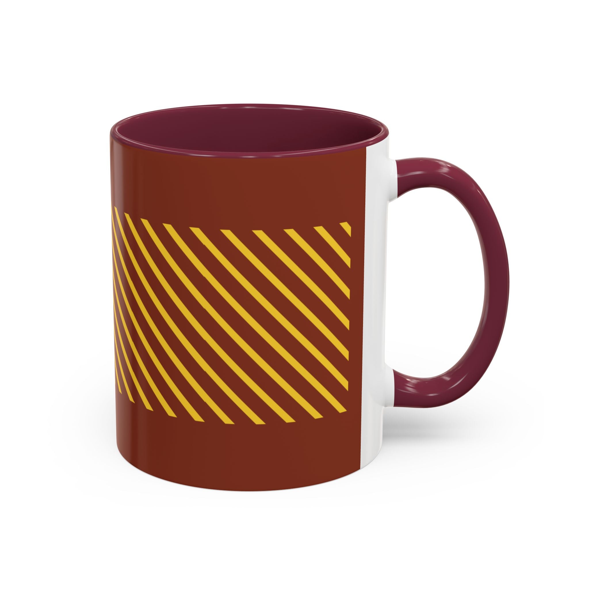 Cute Caterpillar Striped Coffee Mug (11oz, 15oz) — Colorful Novelty Tea Cup
