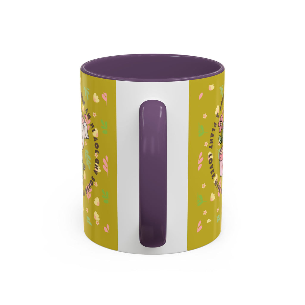 Cute Piglet Gardening Coffee Mug — "My Heart Is In The Dirt" Accent Mug