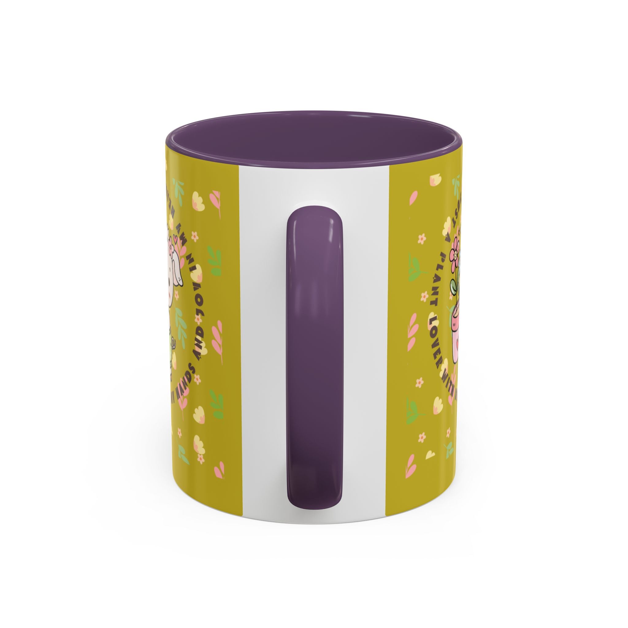 Cute Piglet Gardening Coffee Mug — "My Heart Is In The Dirt" Accent Mug