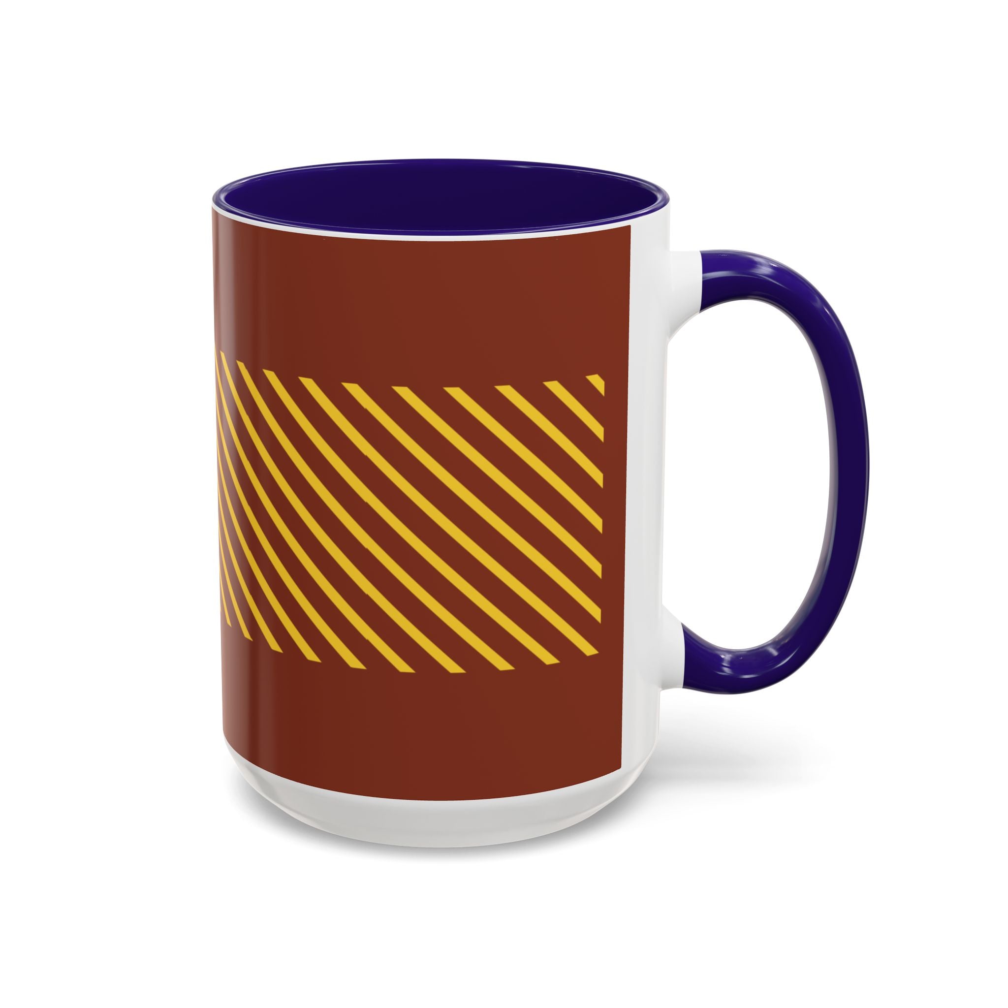 Cute Caterpillar Striped Coffee Mug (11oz, 15oz) — Colorful Novelty Tea Cup
