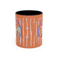 Cow Gardener Coffee Mug — Cute Cow with Shovel & Plant Pot Accent Mug (11/15oz)