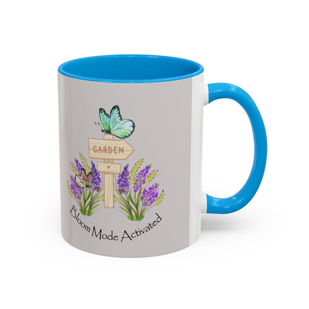 Bloom Mode Activated Mug – Floral Garden Butterfly Coffee Cup (11oz/15oz)