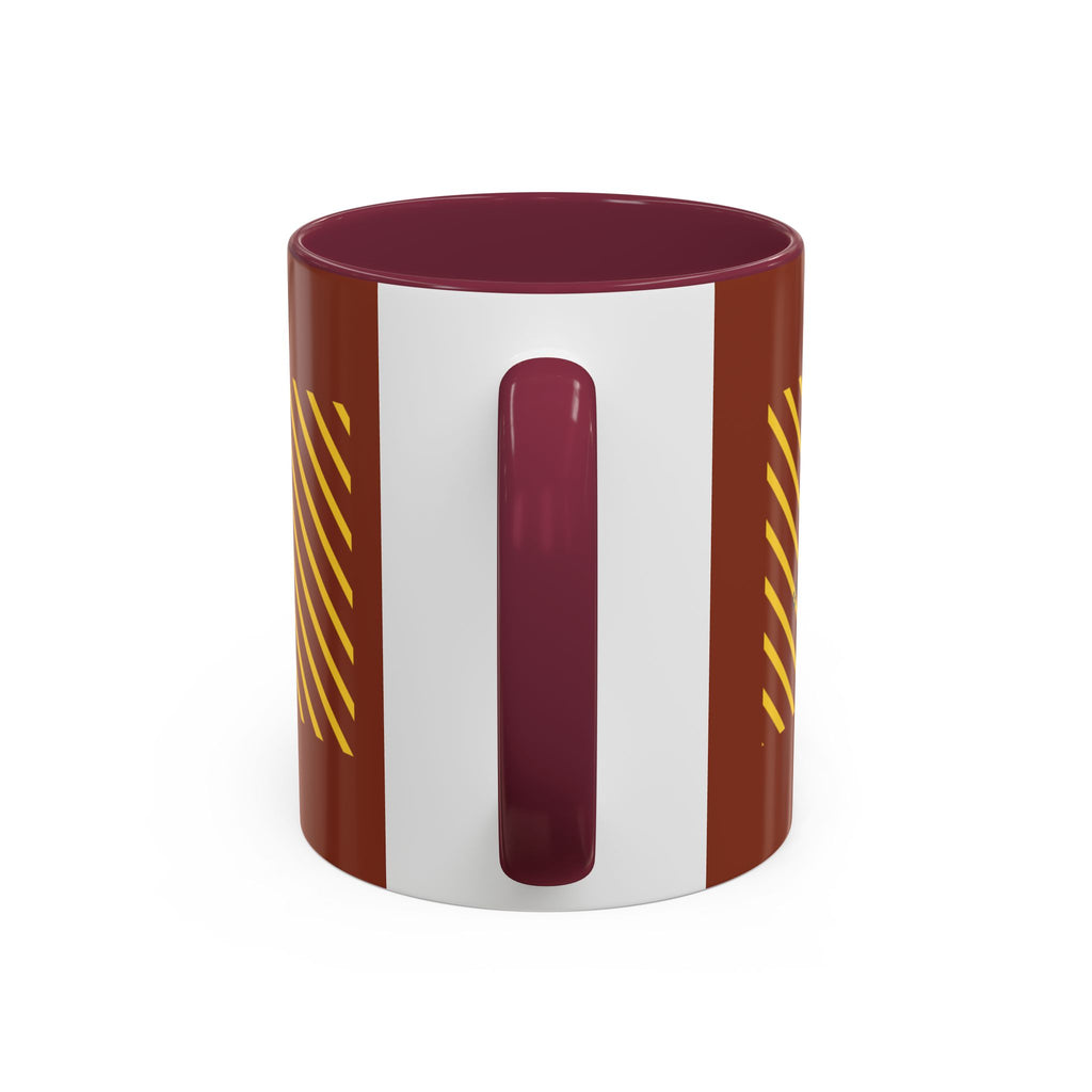 Cute Caterpillar Striped Coffee Mug (11oz, 15oz) — Colorful Novelty Tea Cup