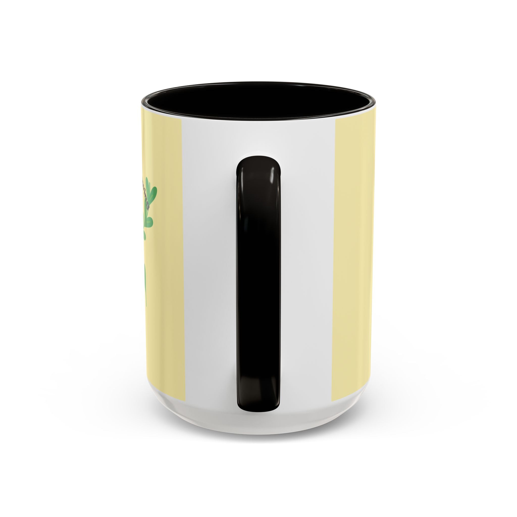 Yellow Rain Boot Floral Mug — “Garden Cuteness Growing” Coffee Cup (11oz/15oz)