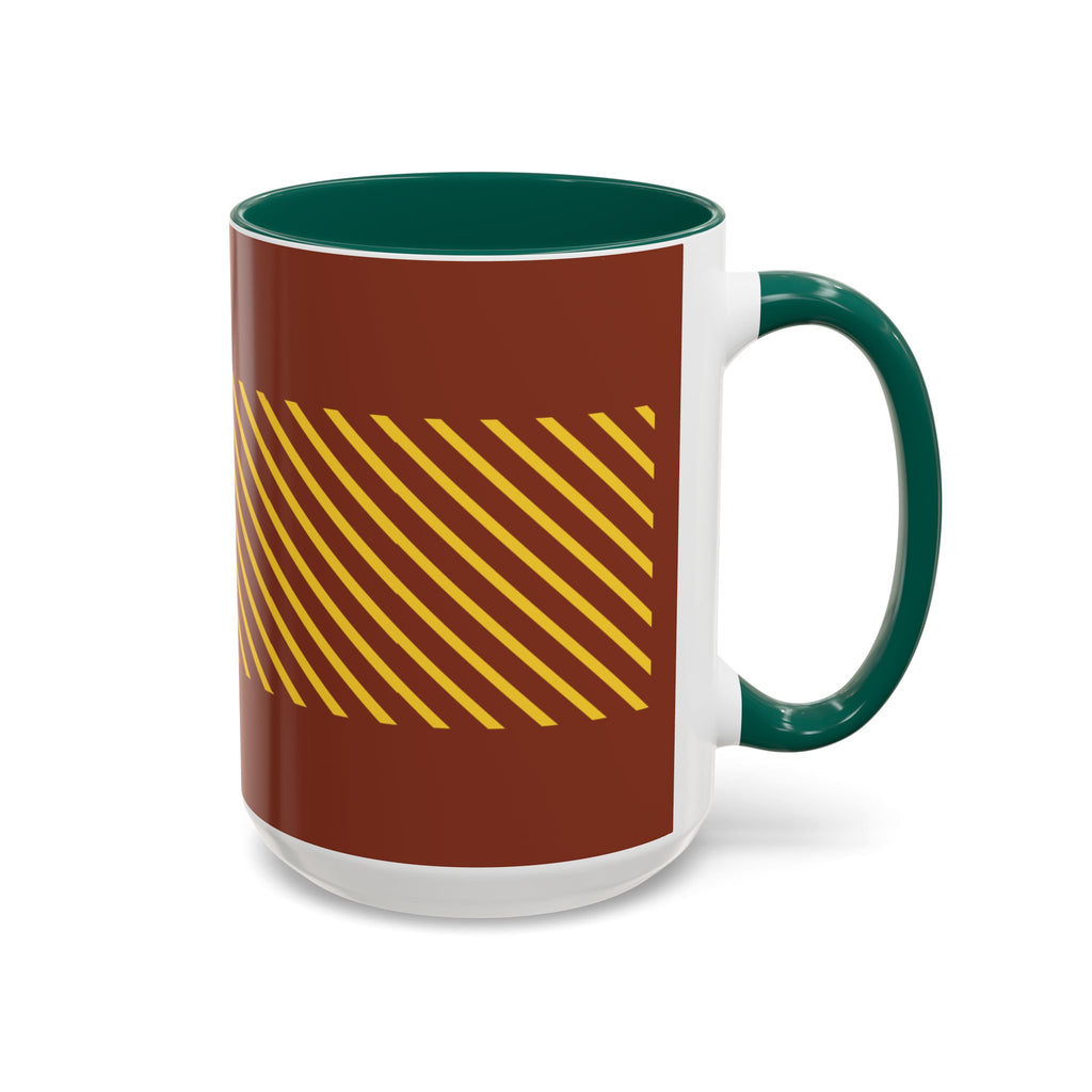 Cute Caterpillar Striped Coffee Mug (11oz, 15oz) — Colorful Novelty Tea Cup