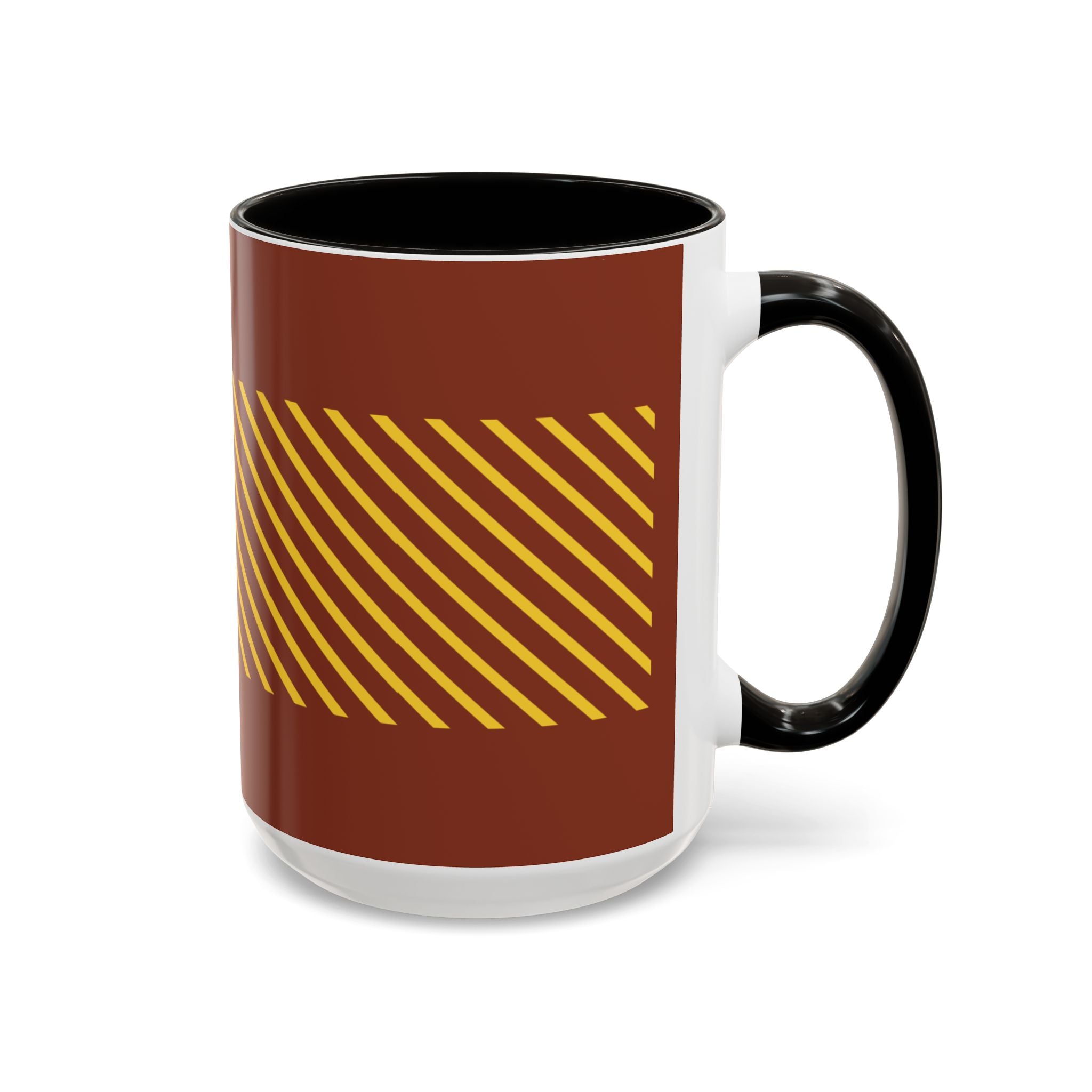 Cute Caterpillar Striped Coffee Mug (11oz, 15oz) — Colorful Novelty Tea Cup