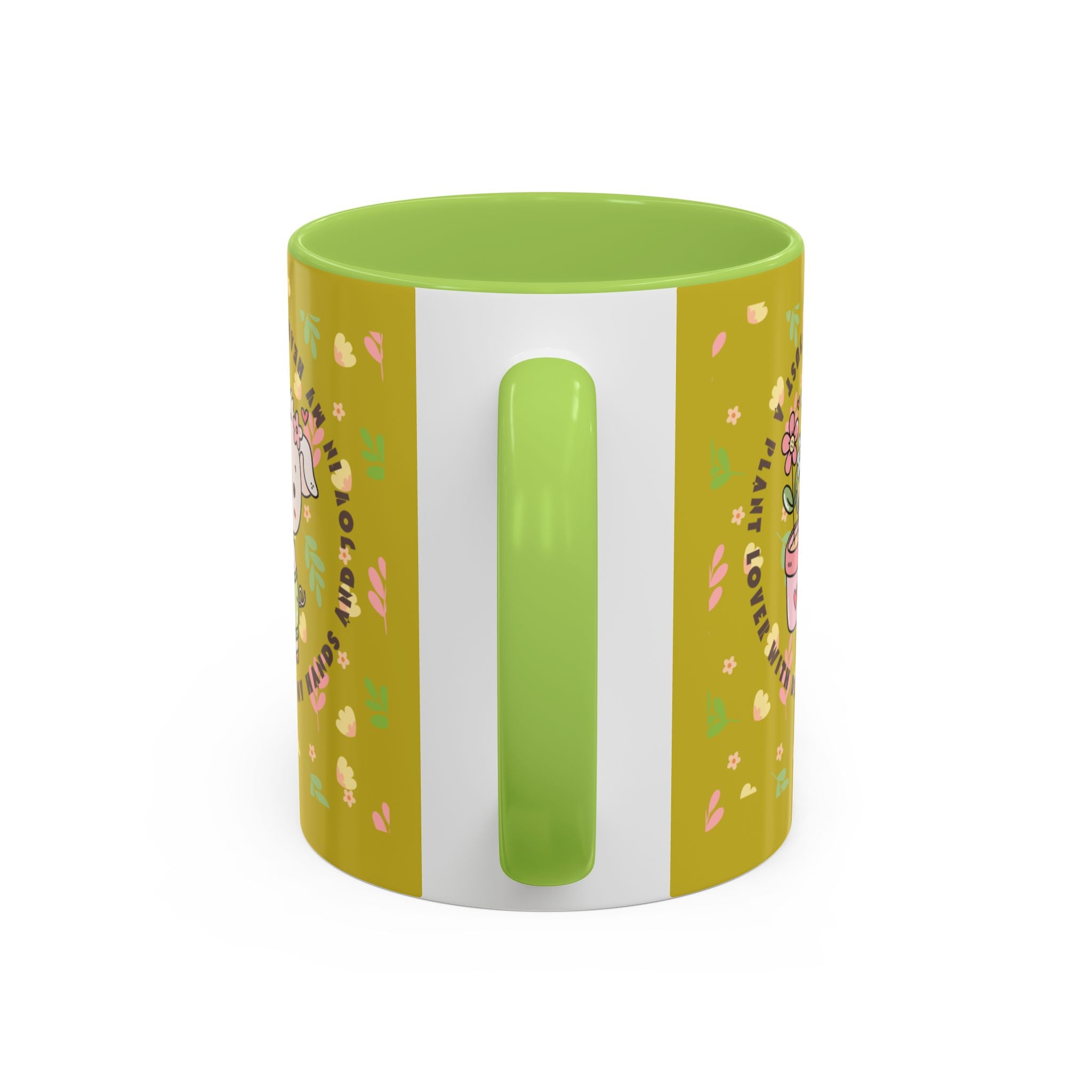 Cute Piglet Gardening Coffee Mug — "My Heart Is In The Dirt" Accent Mug
