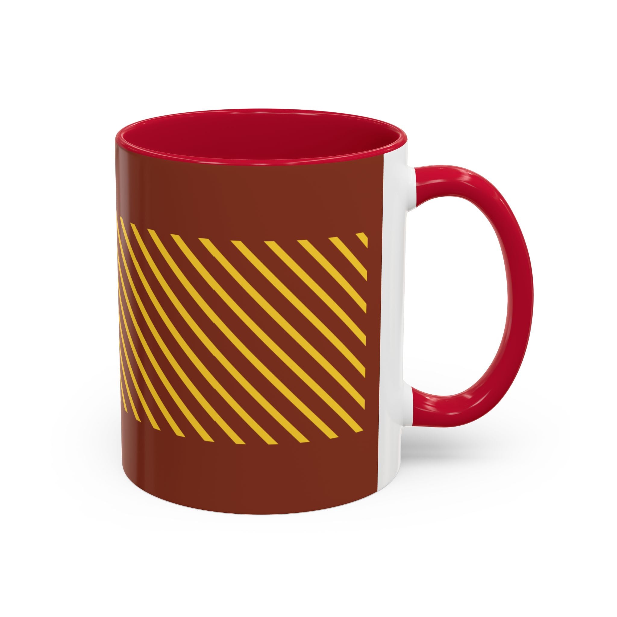 Cute Caterpillar Striped Coffee Mug (11oz, 15oz) — Colorful Novelty Tea Cup