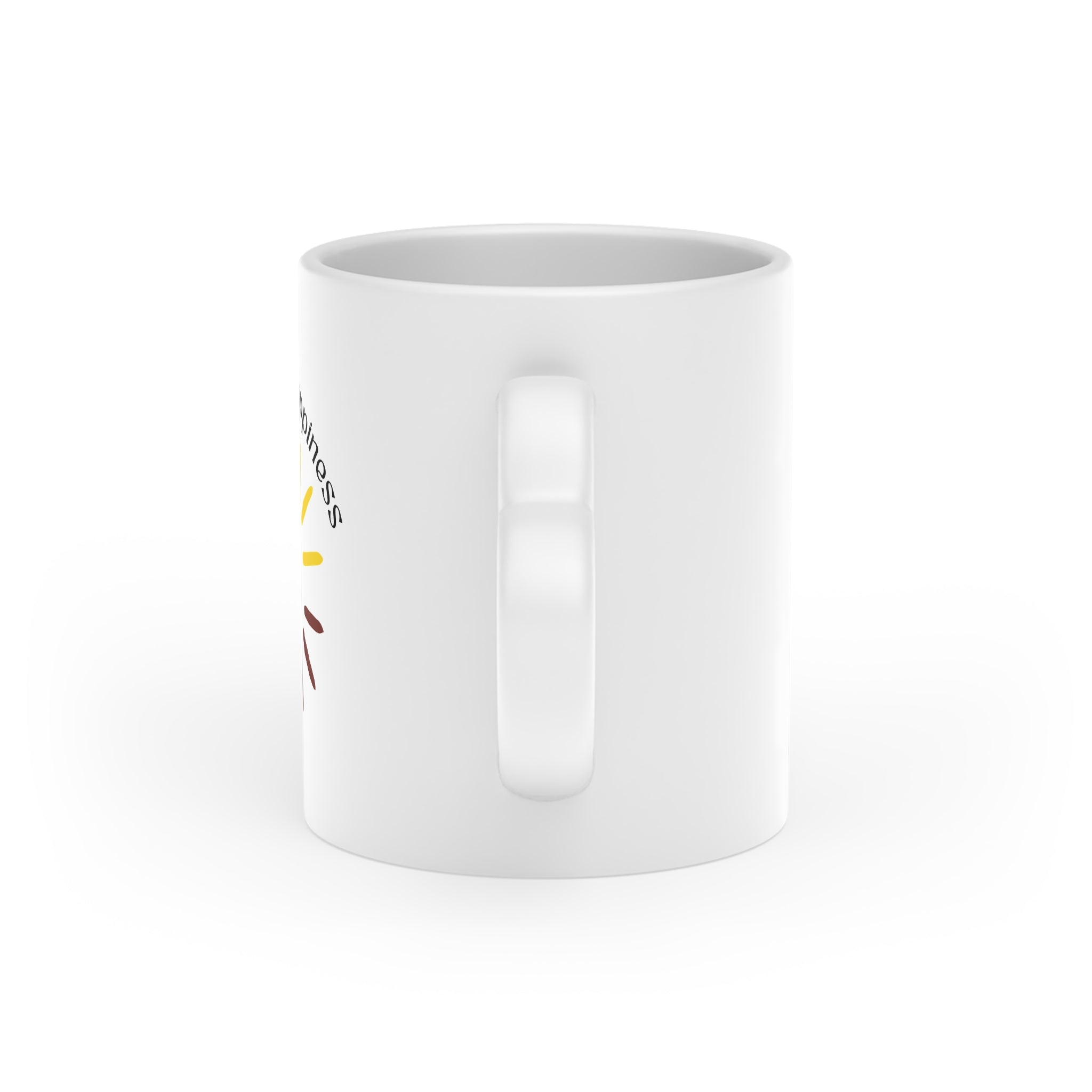 Cactus "Picked for Happiness" Mug — Cute Green Succulent Coffee Cup