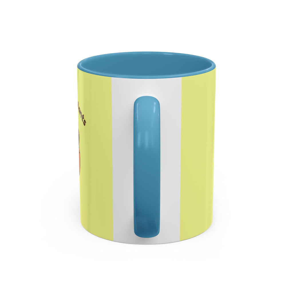 Powered by Plants Succulent Coffee Mug – Cute Kawaii Plant Lover Gift (11/15oz)