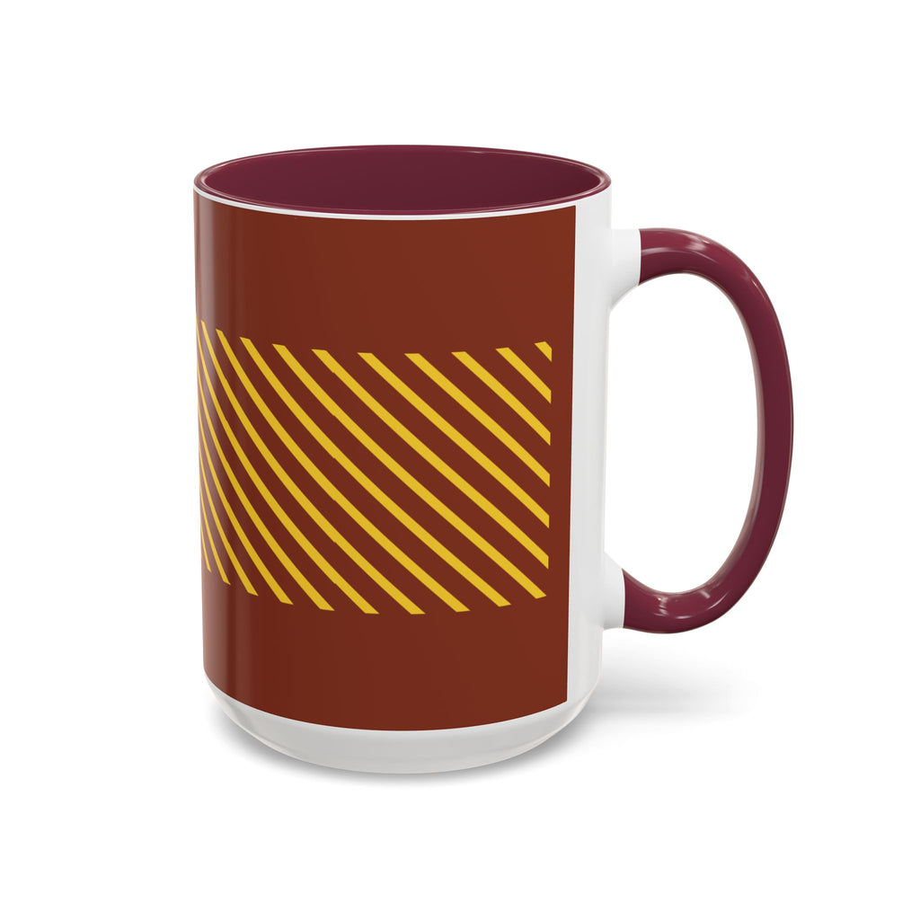 Cute Caterpillar Striped Coffee Mug (11oz, 15oz) — Colorful Novelty Tea Cup
