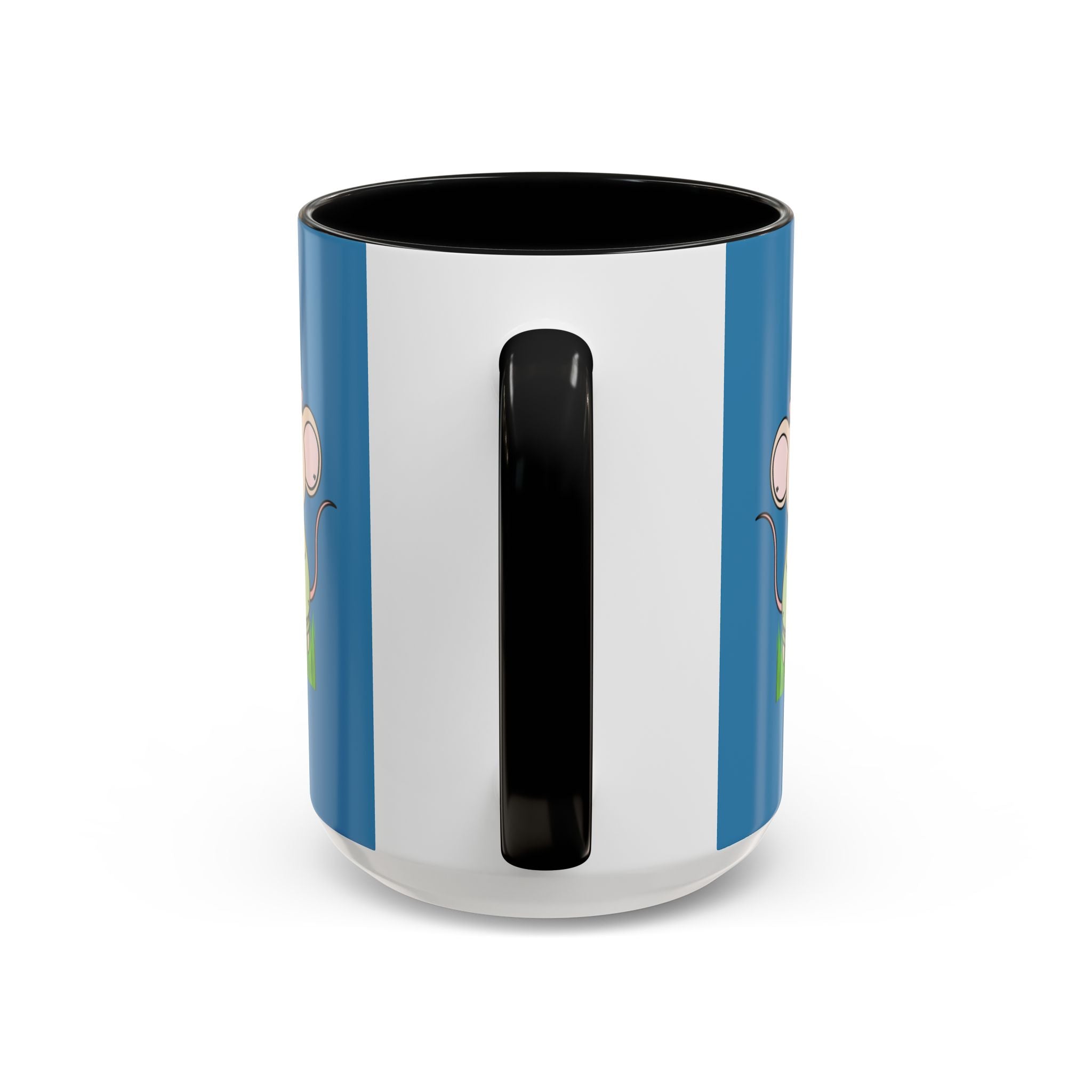 Cute Mouse Floral Coffee Mug — 'XOXO' Accent 11/15oz