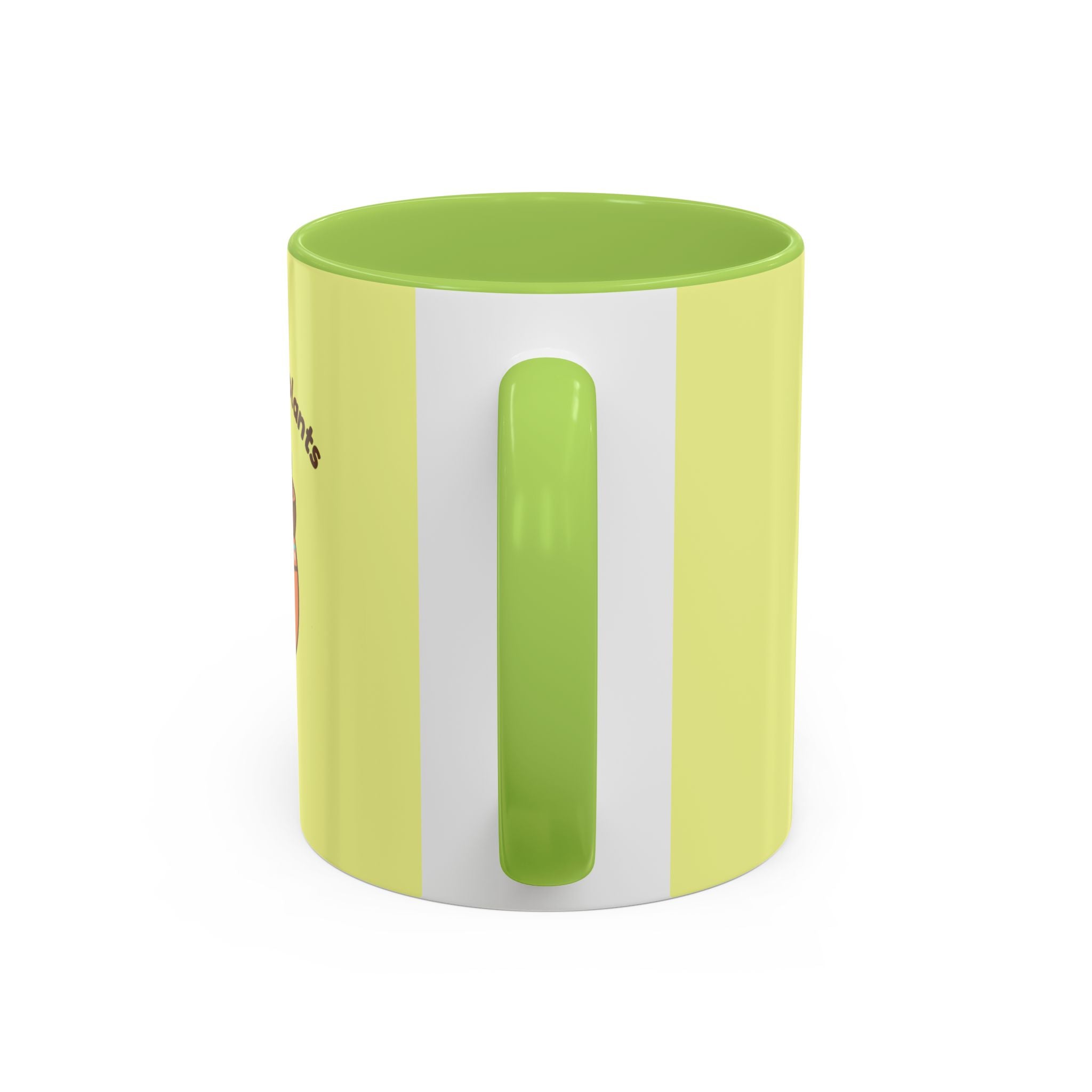 Powered by Plants Succulent Coffee Mug – Cute Kawaii Plant Lover Gift (11/15oz)