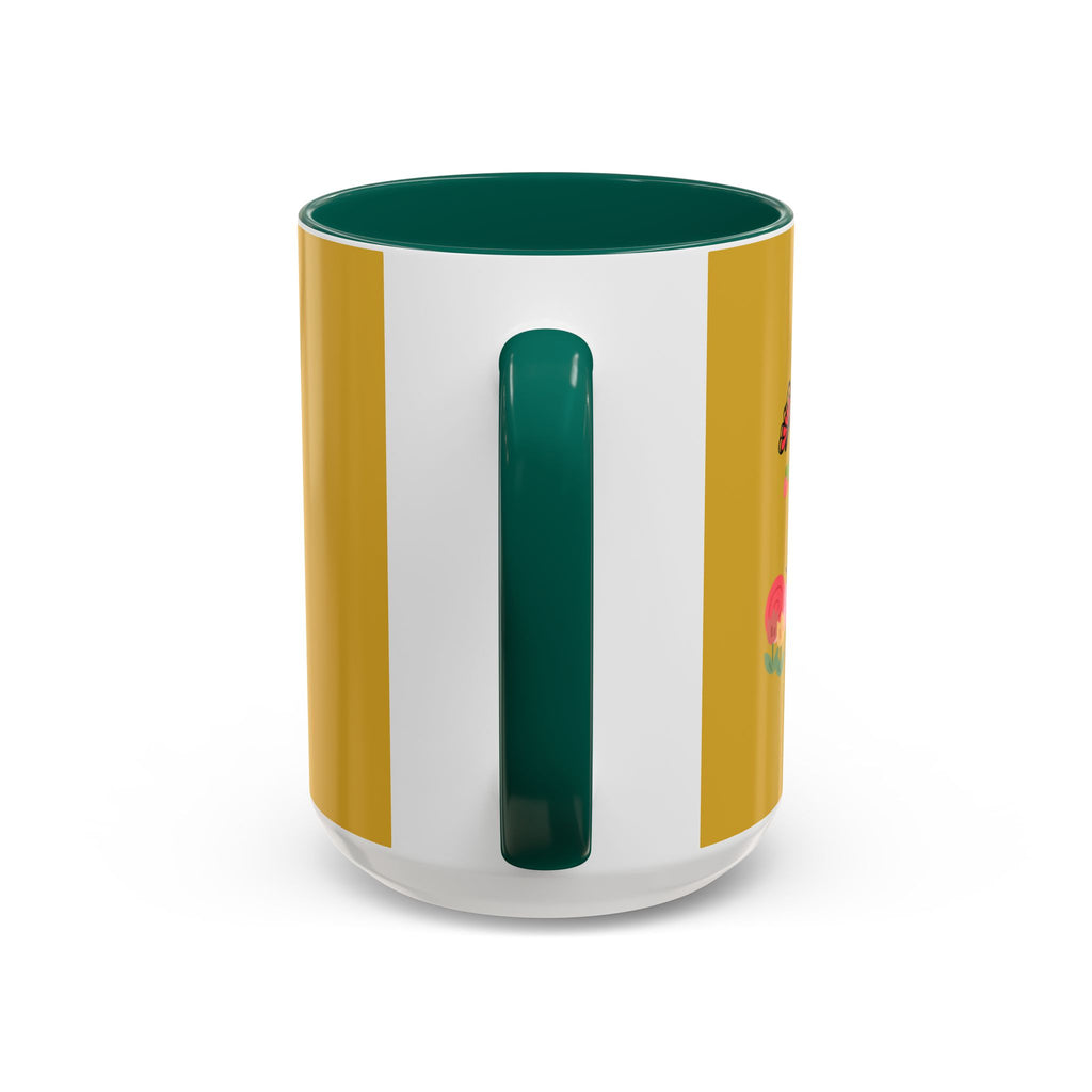 Sunflower Soul Club Frog Mug — Cute Floral Coffee Cup (11oz, 15oz)