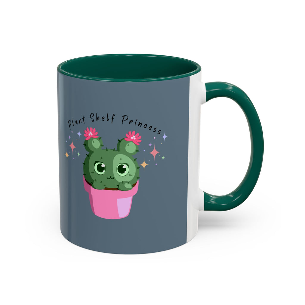 Plant Shelf Princess Ceramic Mug — Cute Cactus 11oz/15oz Gift