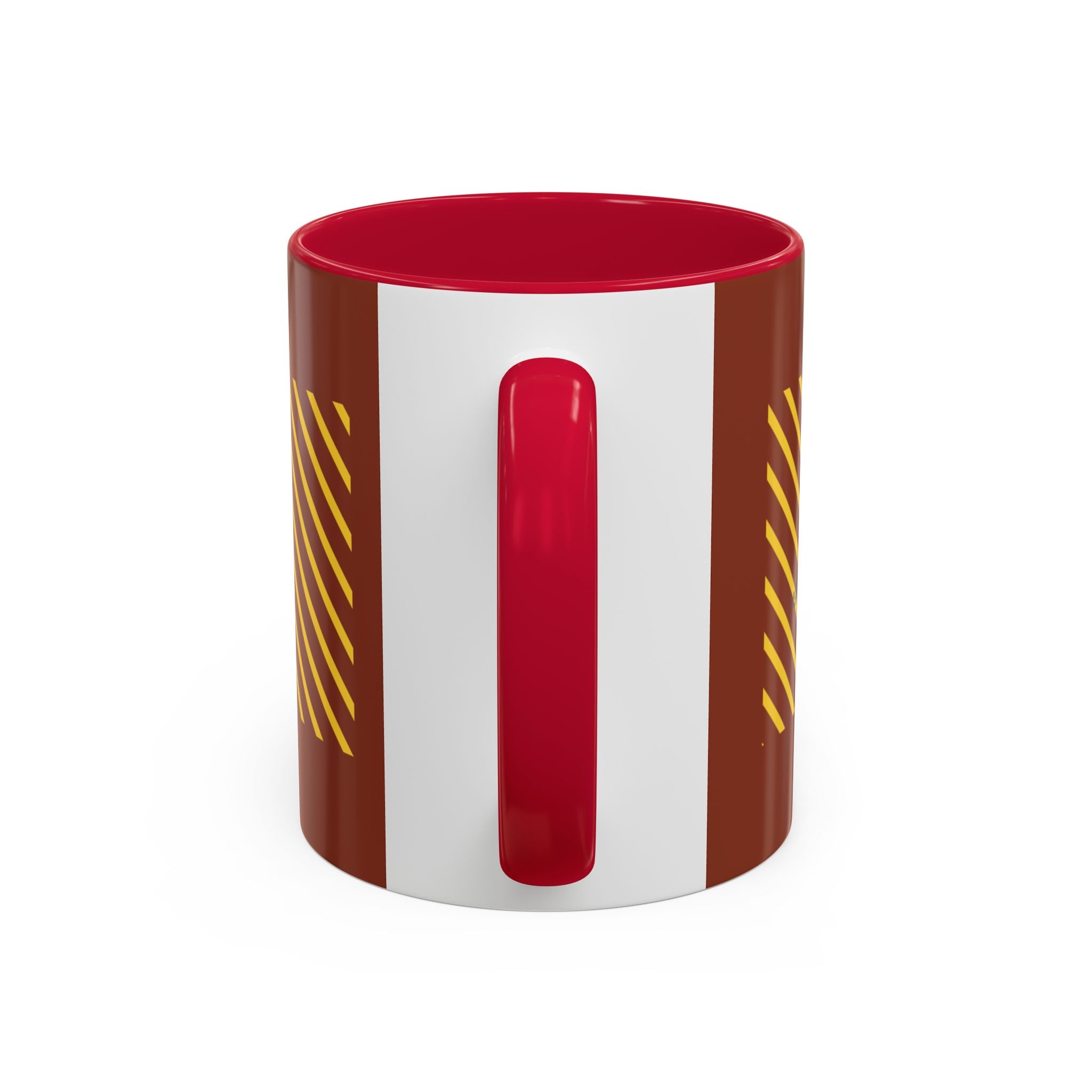 Cute Caterpillar Striped Coffee Mug (11oz, 15oz) — Colorful Novelty Tea Cup
