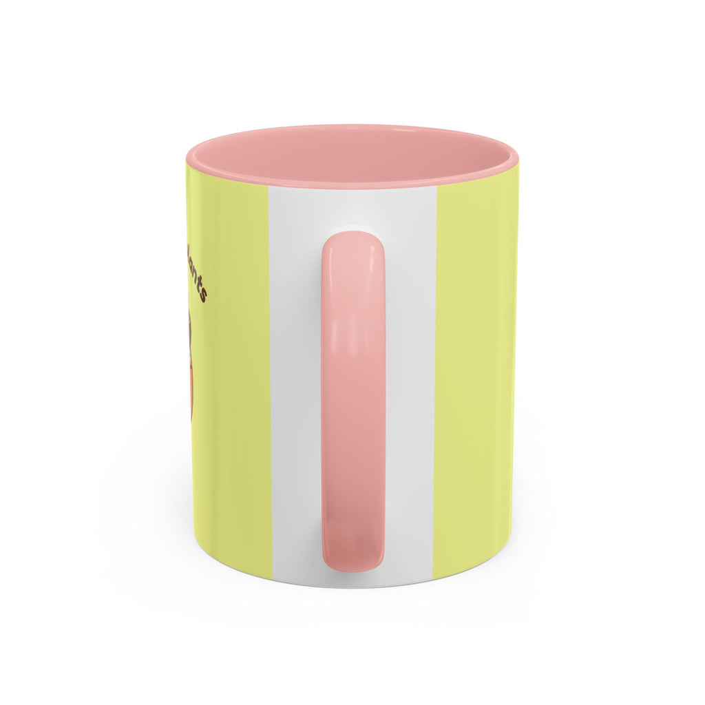 Powered by Plants Succulent Coffee Mug – Cute Kawaii Plant Lover Gift (11/15oz)