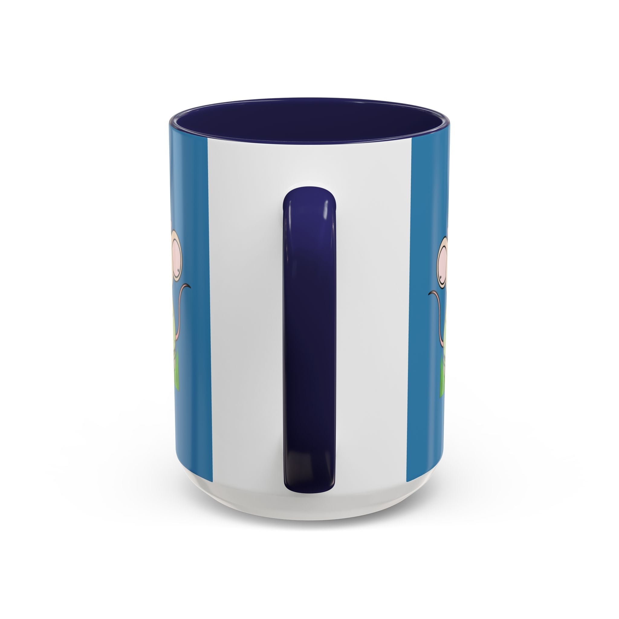 Cute Mouse Floral Coffee Mug — 'XOXO' Accent 11/15oz