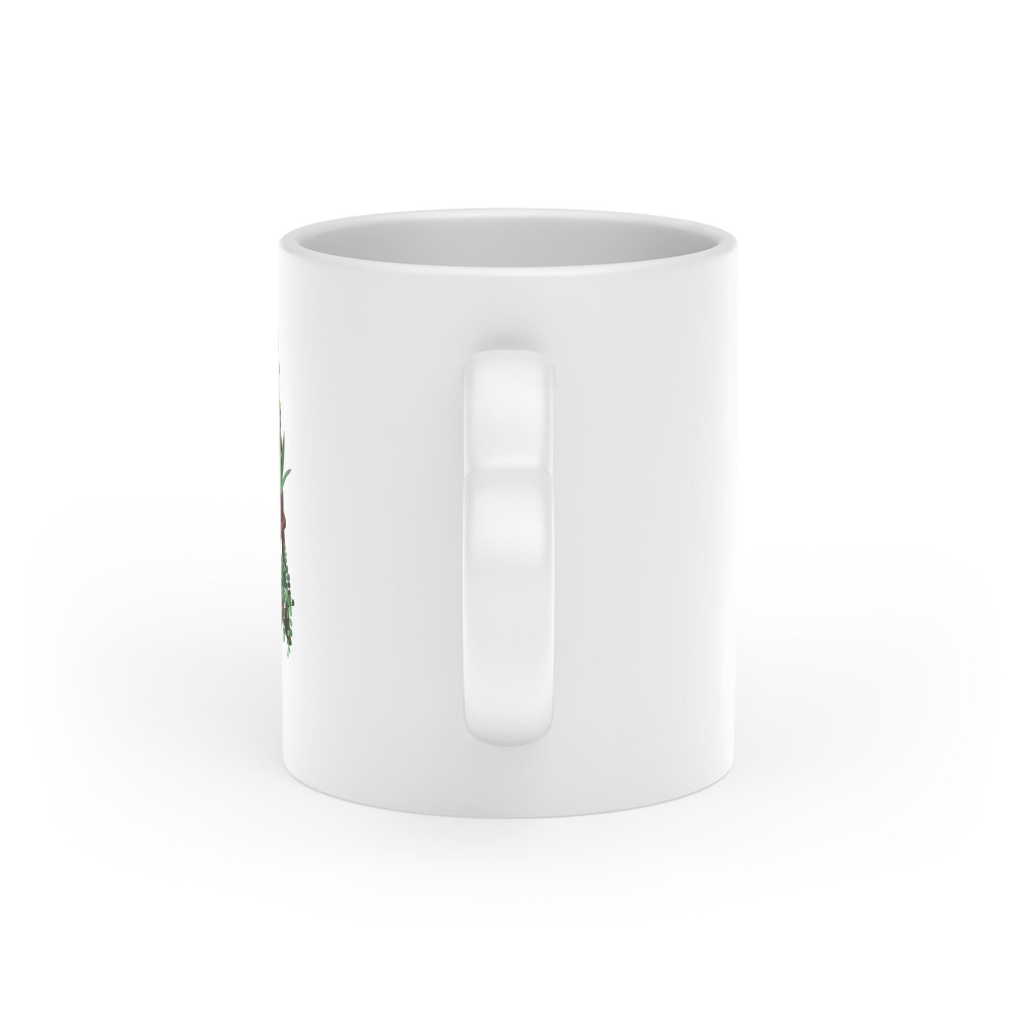Plant Lover Mug — "I am once again asking for water" Ceramic Coffee Cup