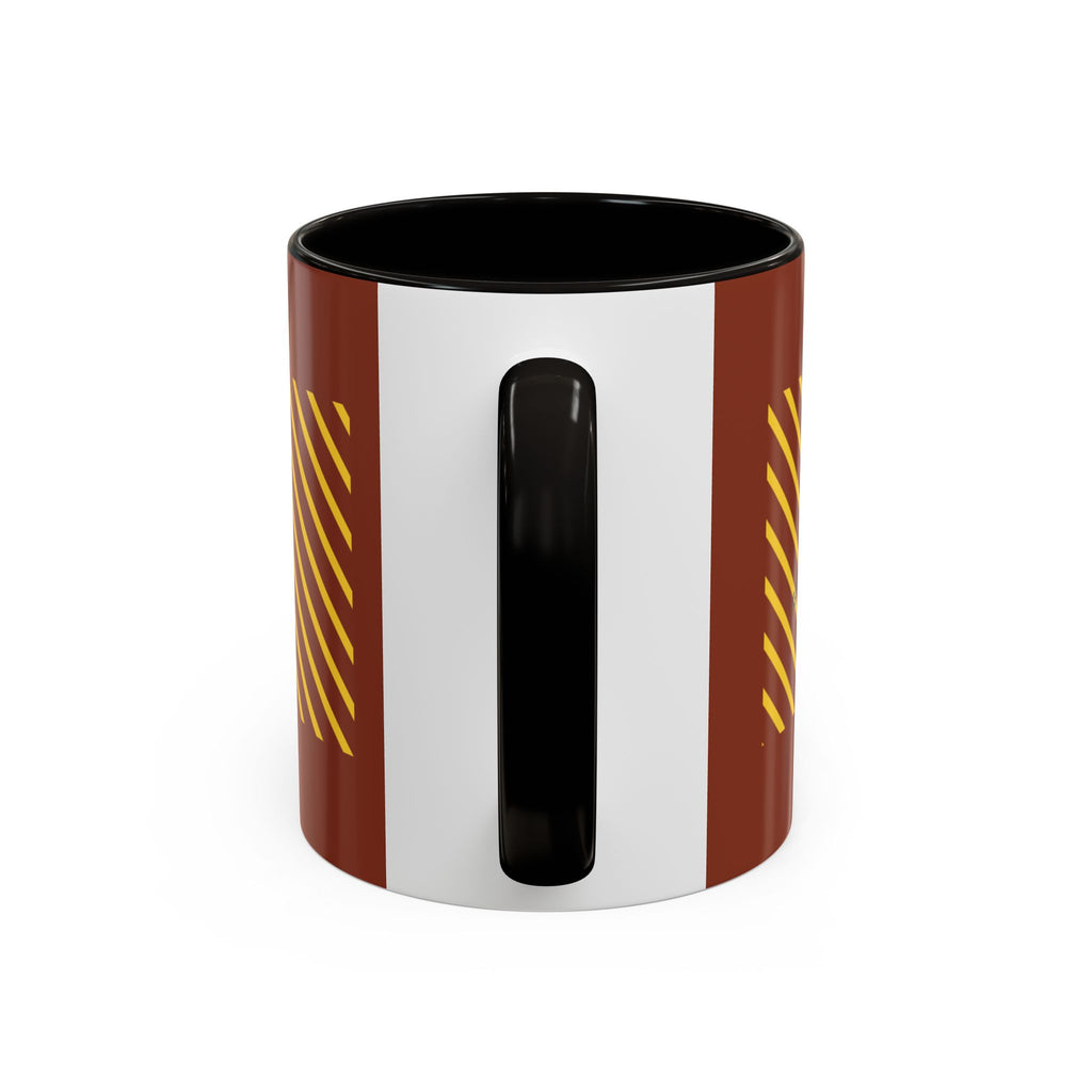 Cute Caterpillar Striped Coffee Mug (11oz, 15oz) — Colorful Novelty Tea Cup