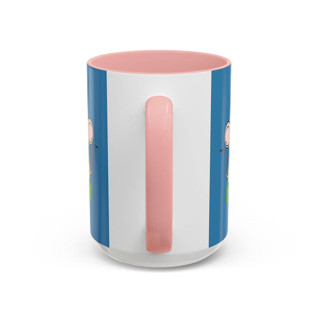 Cute Mouse Floral Coffee Mug — 'XOXO' Accent 11/15oz