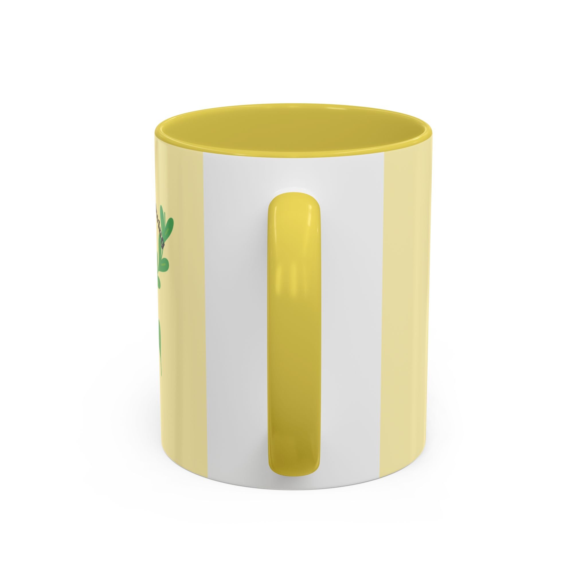 Yellow Rain Boot Floral Mug — “Garden Cuteness Growing” Coffee Cup (11oz/15oz)
