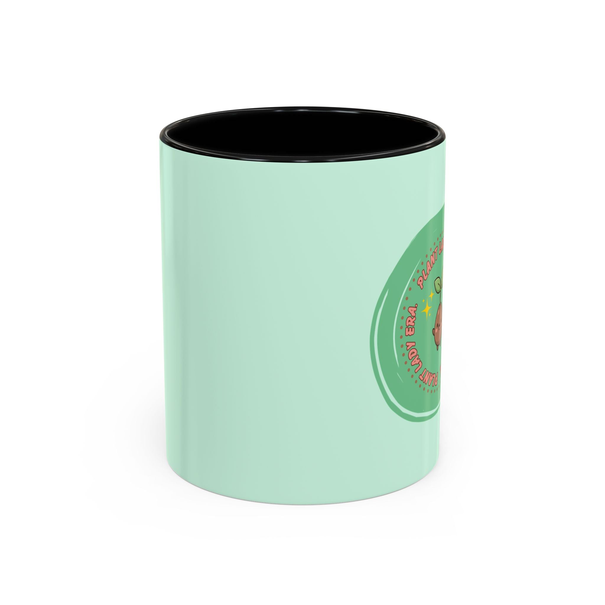 Plant Lady Era Coffee Mug — Cute Sprout Accent Mug (11/15oz)