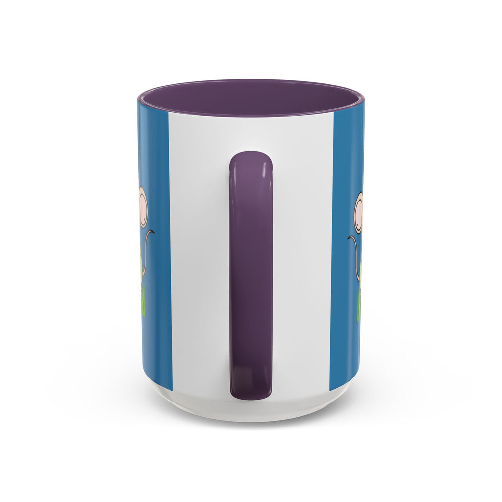 Cute Mouse Floral Coffee Mug — 'XOXO' Accent 11/15oz