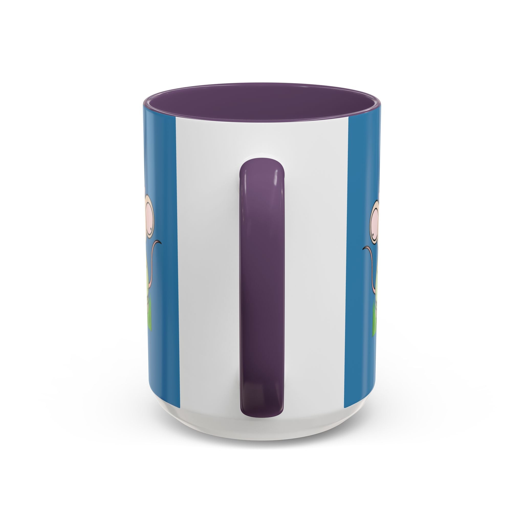 Cute Mouse Floral Coffee Mug — 'XOXO' Accent 11/15oz