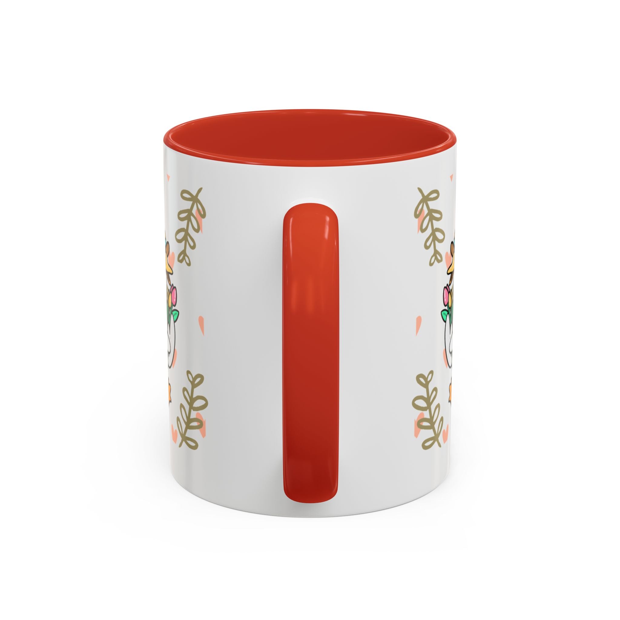 Coffee Mug — Cute Duck Carrying Plants “I Have Plants Tonight” Accent Mug