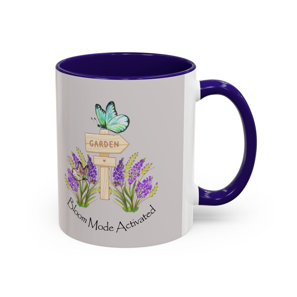 Bloom Mode Activated Mug – Floral Garden Butterfly Coffee Cup (11oz/15oz)