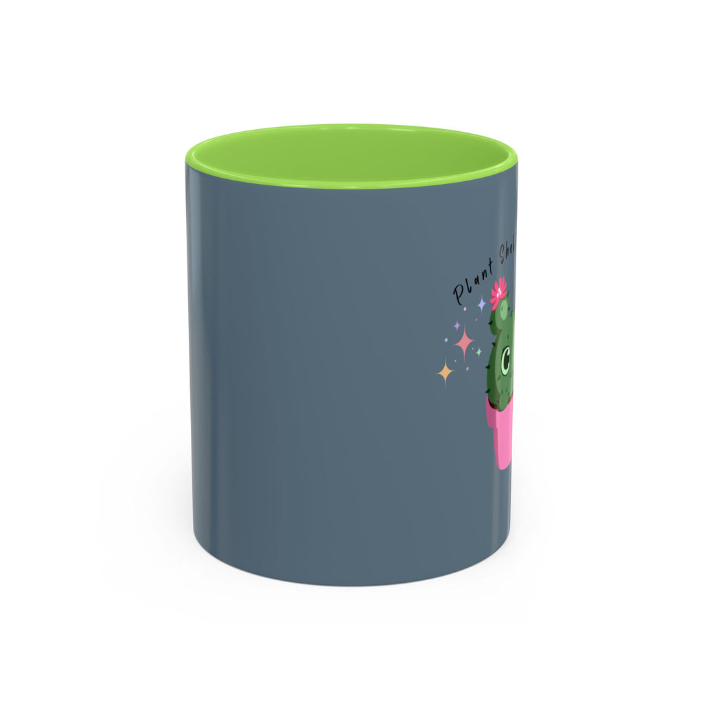 Plant Shelf Princess Ceramic Mug — Cute Cactus 11oz/15oz Gift