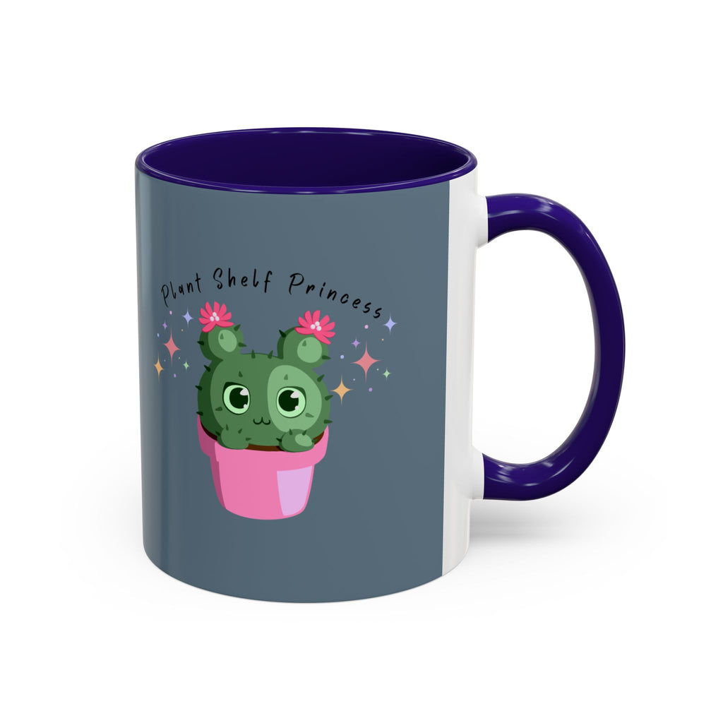 Plant Shelf Princess Ceramic Mug — Cute Cactus 11oz/15oz Gift