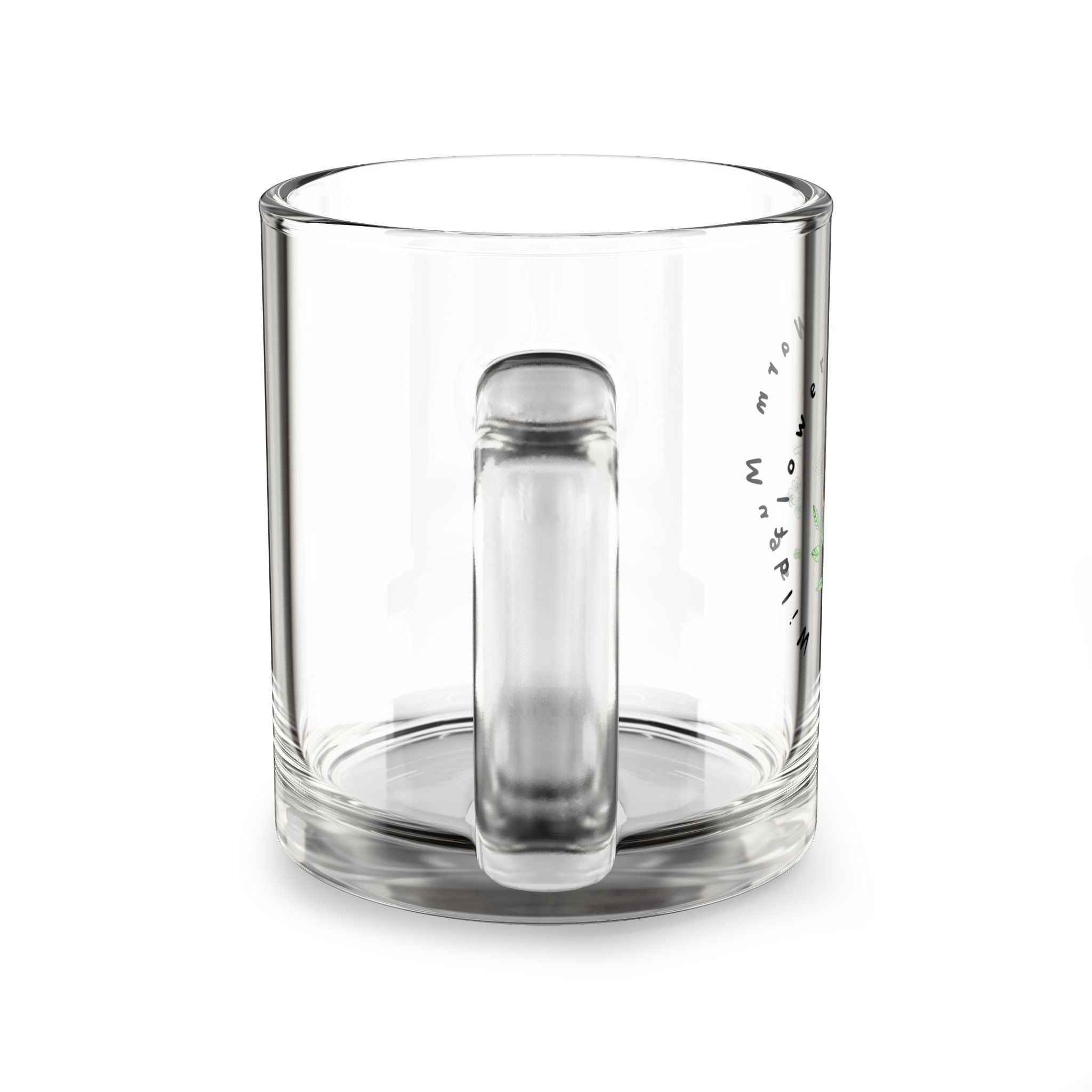 Glass Mug — Wildflowers & Warm Mornings 10 oz