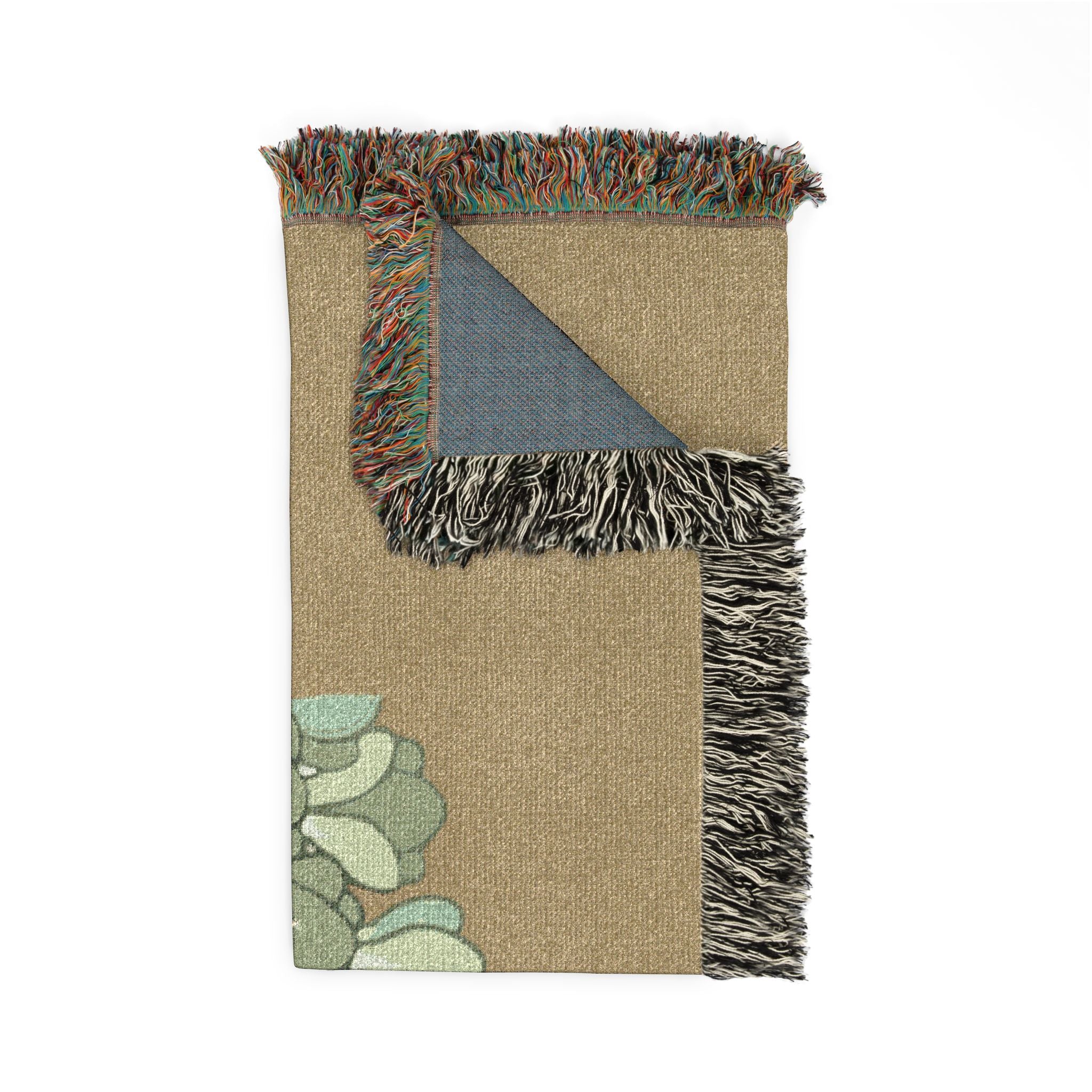Cute Brown Capybara Woven Blanket