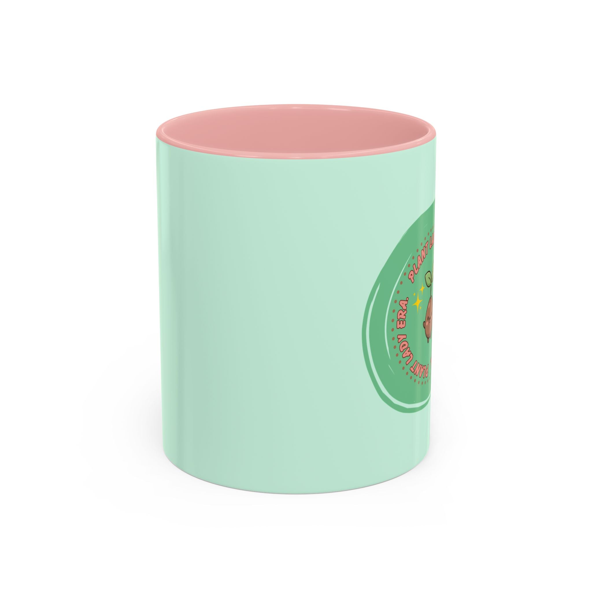 Plant Lady Era Coffee Mug — Cute Sprout Accent Mug (11/15oz)