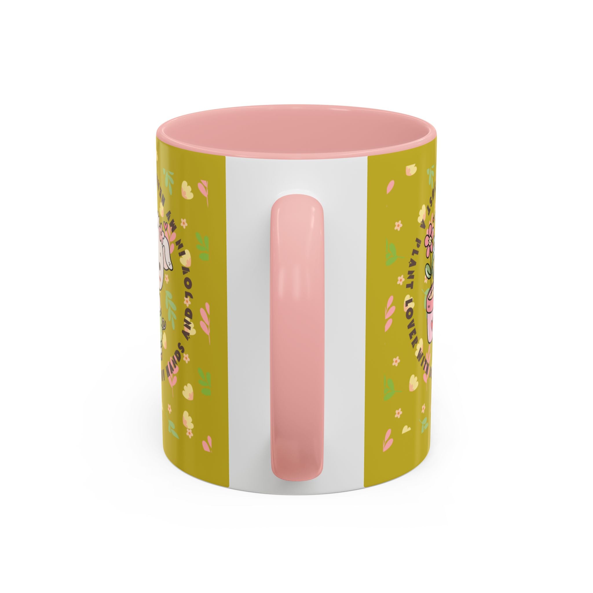 Cute Piglet Gardening Coffee Mug — "My Heart Is In The Dirt" Accent Mug