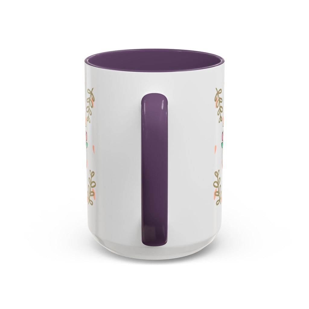Coffee Mug — Cute Duck Carrying Plants “I Have Plants Tonight” Accent Mug
