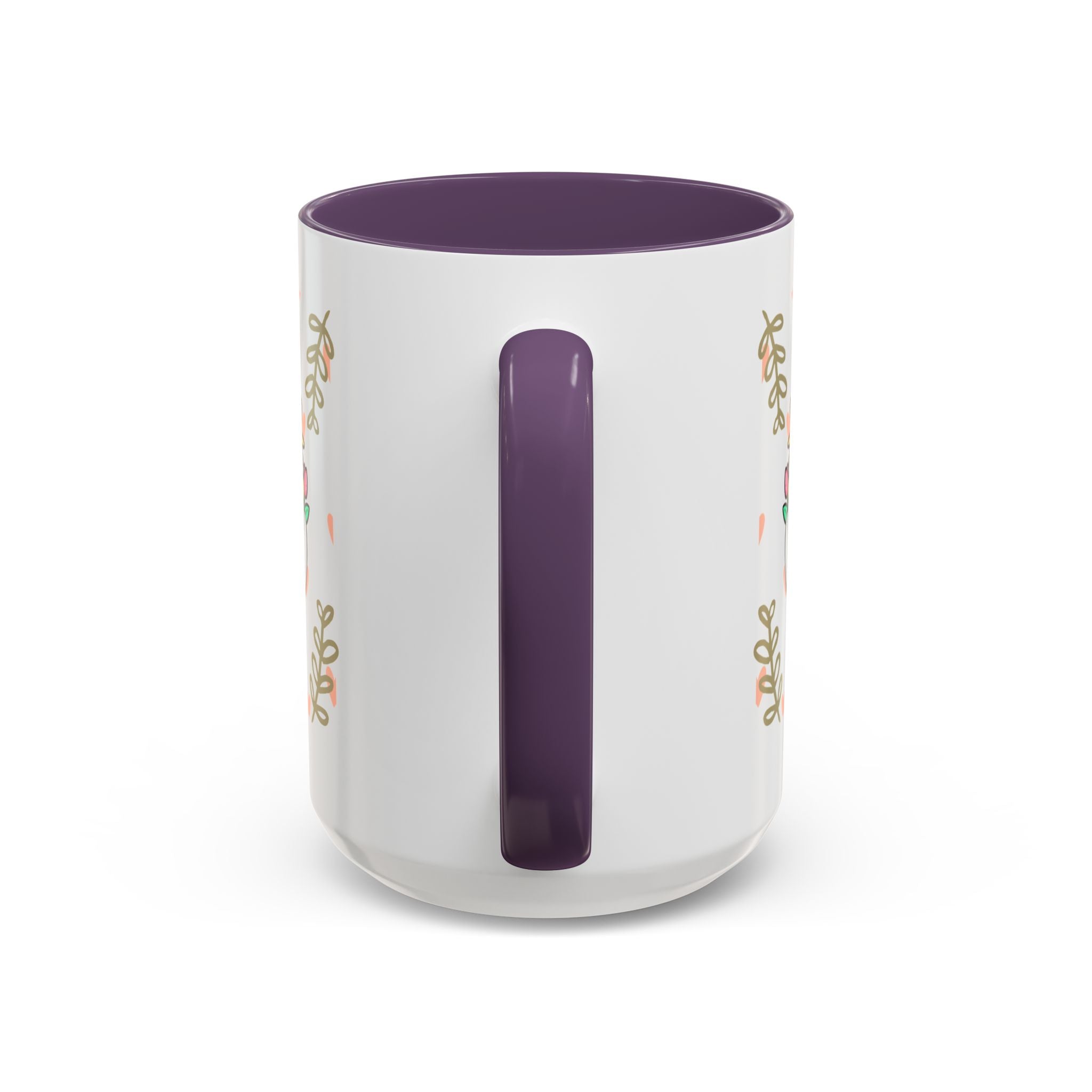 Coffee Mug — Cute Duck Carrying Plants “I Have Plants Tonight” Accent Mug